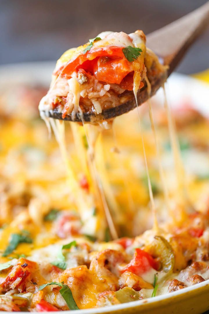 one-pot-stuffed-pepper-casserole-damn-delicious