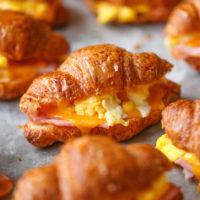 Freezer Croissant Breakfast Sandwiches