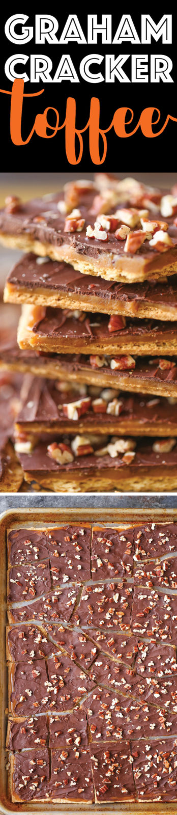 Graham Cracker Toffee - Damn Delicious