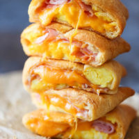 Ham Egg and Cheese Pockets
