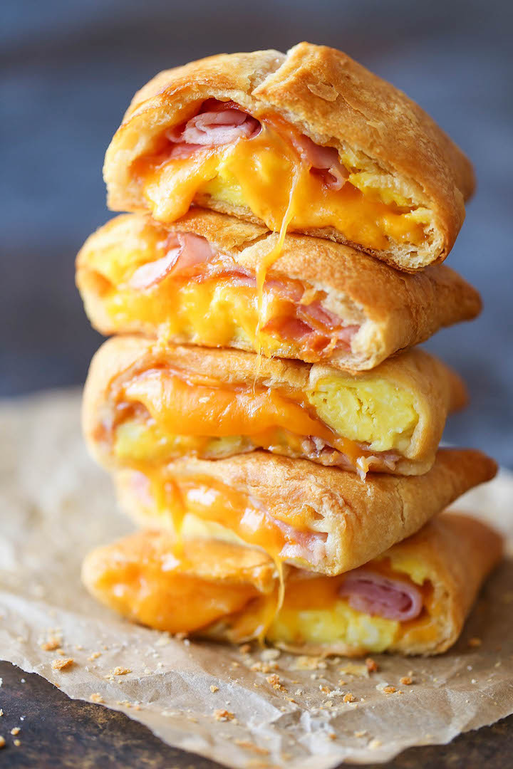 Pillsbury Crescent Rolls Breakfast Rolls with Bacon Egg and Cheese