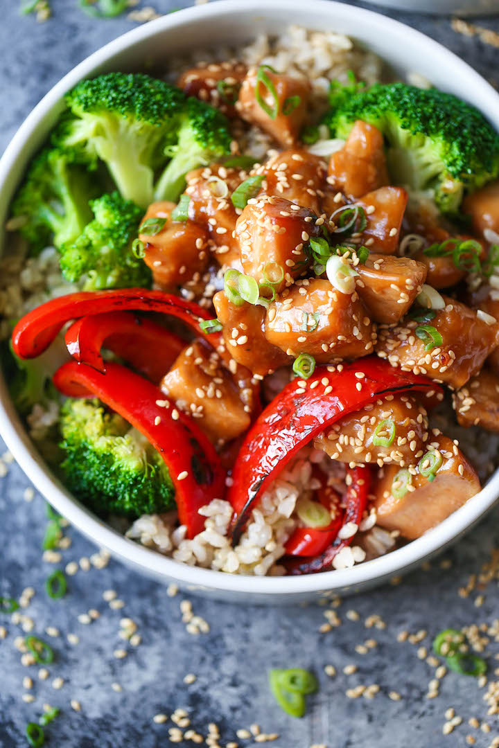 Teriyaki Chicken Meal Prep Bowls