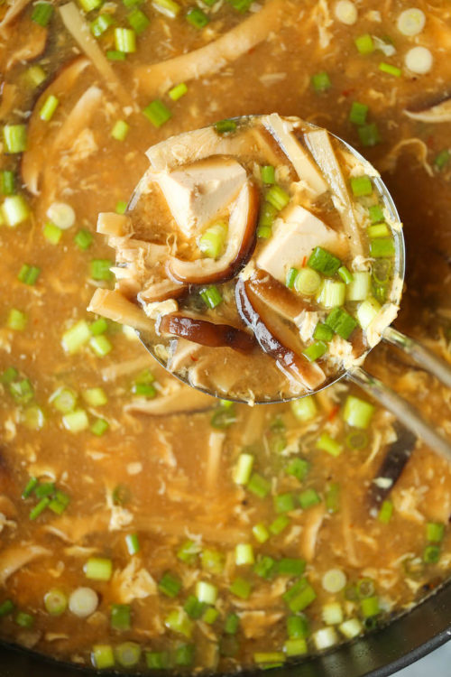 Easy Hot and Sour Soup - Damn Delicious