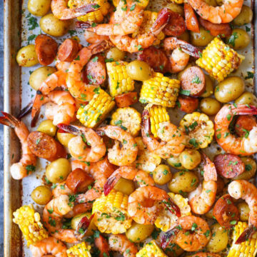 Sheet Pan Shrimp Boil - Damn Delicious