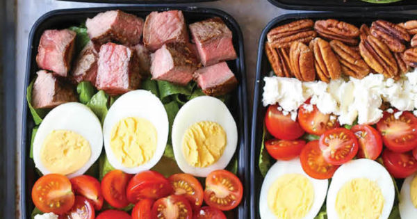 Steak Cobb Salad Meal Prep Damn Delicious
