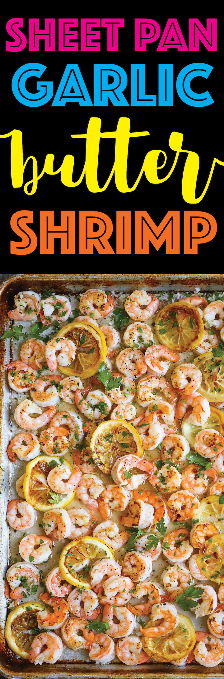 Sheet Pan Garlic Butter Shrimp