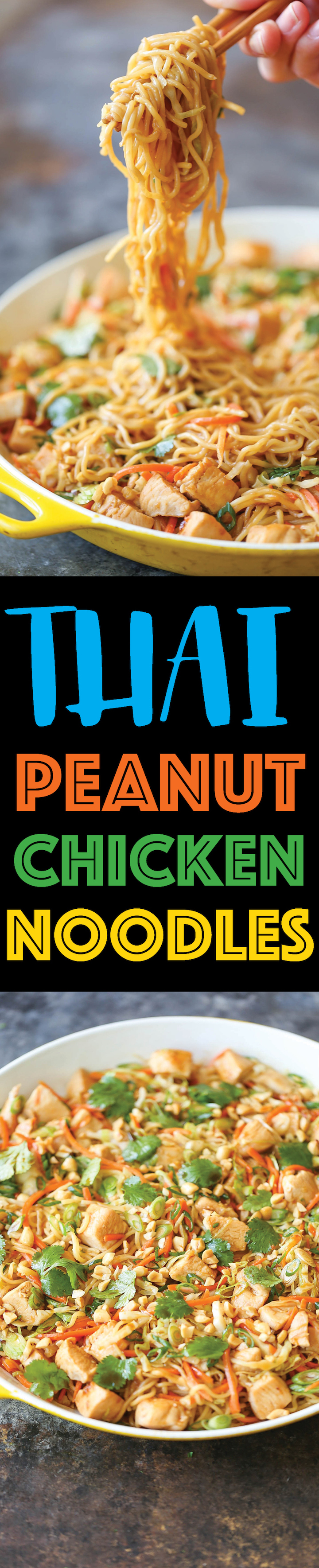 Peanut Noodles With Chicken