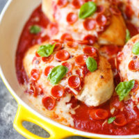 One Pan Pizza Chicken