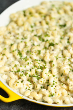 Garlic Parmesan Mac and Cheese