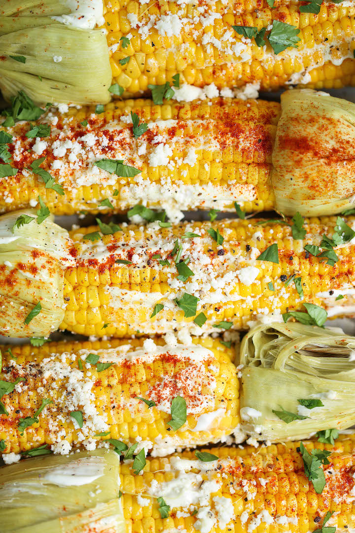 Mexican Corn on the Cob - Damn Delicious