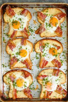 Sheet Pan Egg-in-a-Hole