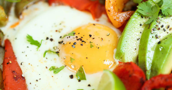 Sheet Pan Breakfast Fajitas Damn Delicious