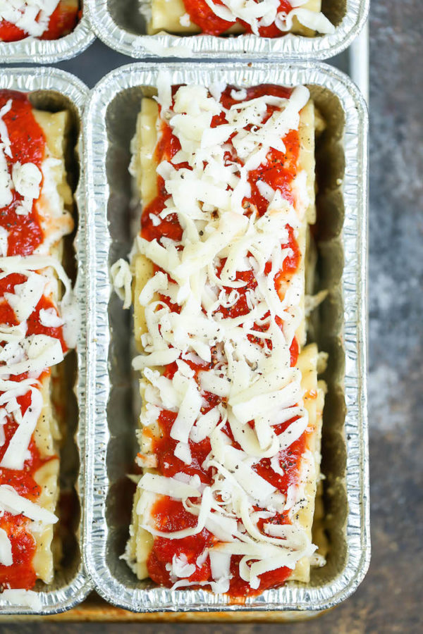 Freezer Lasagna Roll Ups Damn Delicious