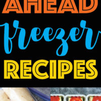 10 Make Ahead Freezer Recipes