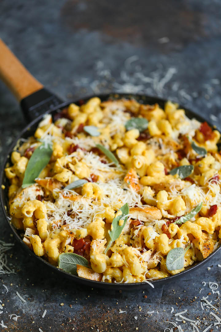 Butternut Squash Alfredo Pasta