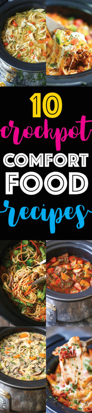 10 Slow Cooker Comfort Food Recipes - Damn Delicious