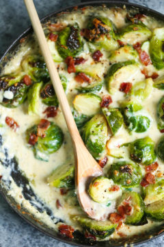 Brussels Sprouts Gratin