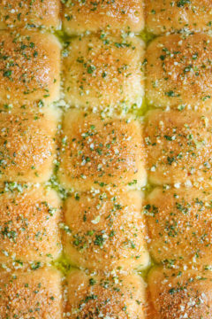 Garlic Parmesan Dinner Rolls