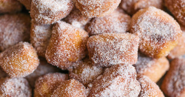 Cinnamon Sugar Pretzel Bites Damn Delicious
