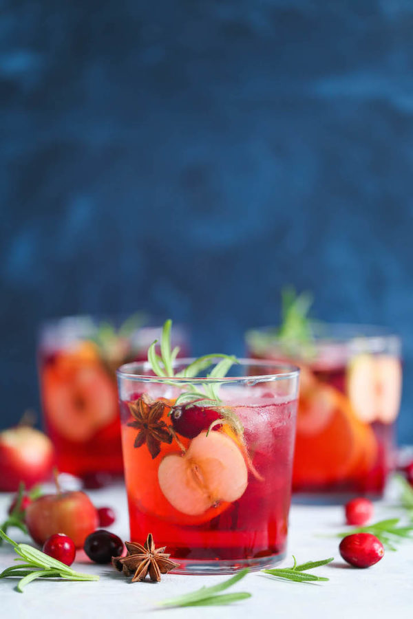 Cranberry Apple Sangria Damn Delicious