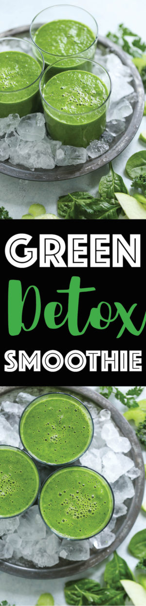 Green Detox Smoothie - Damn Delicious