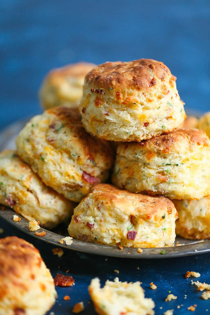 Bacon Cheddar Chive Biscuit Recipe