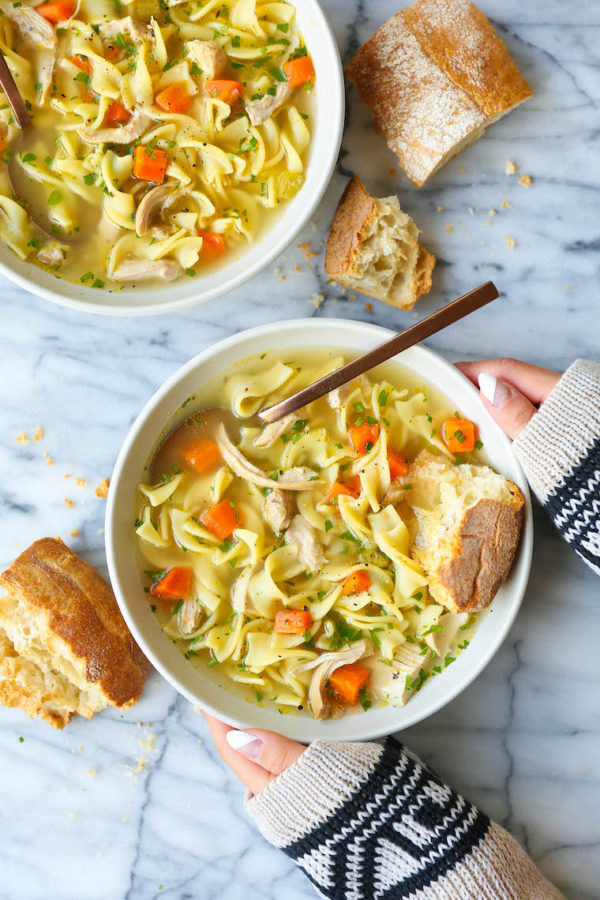 Instant Pot Chicken Noodle Soup - Damn Delicious