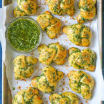 Pesto Garlic Knots - Damn Delicious