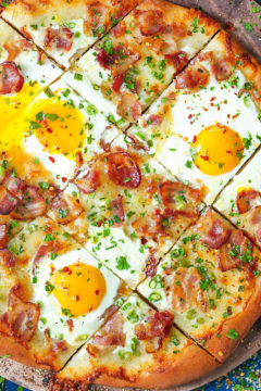 Bacon Breakfast Pizza