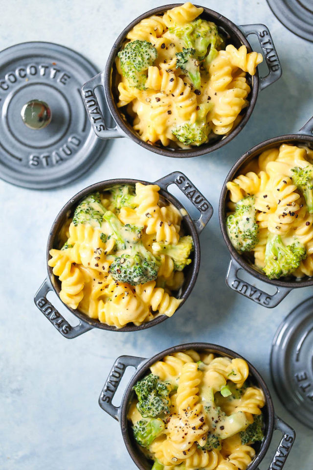 Instant Pot Creamy Broccoli Mac and Cheese Damn Delicious