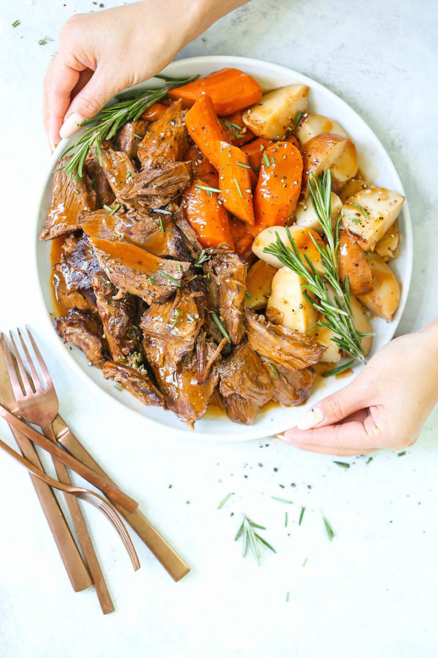 Instant Pot Pot Roast Damn Delicious