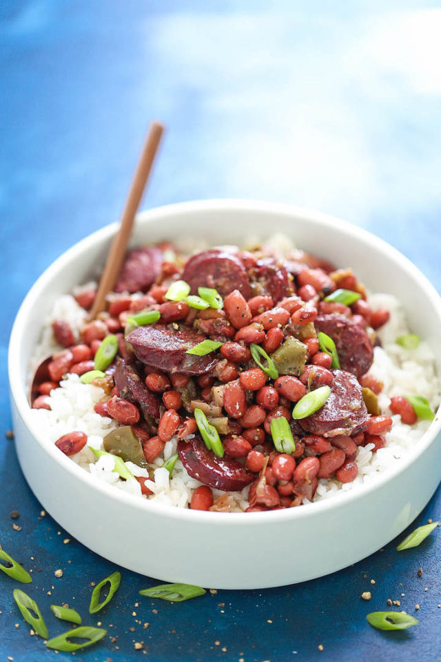 Instant Pot Red Beans and Rice - Damn Delicious