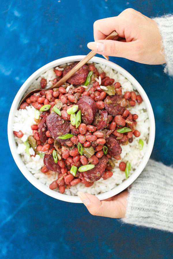 Instant Pot Red Beans and Rice - Damn Delicious