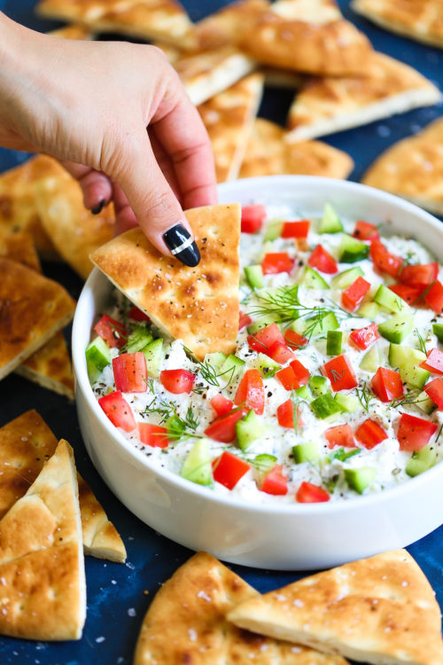 Creamy Greek Feta Dip - Damn Delicious
