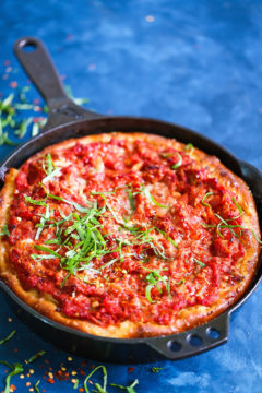 Deep Dish Chicago Style Pizza