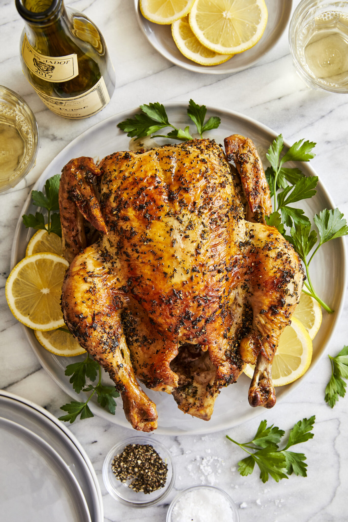 Lemon Herb Roasted Chicken Damn Delicious