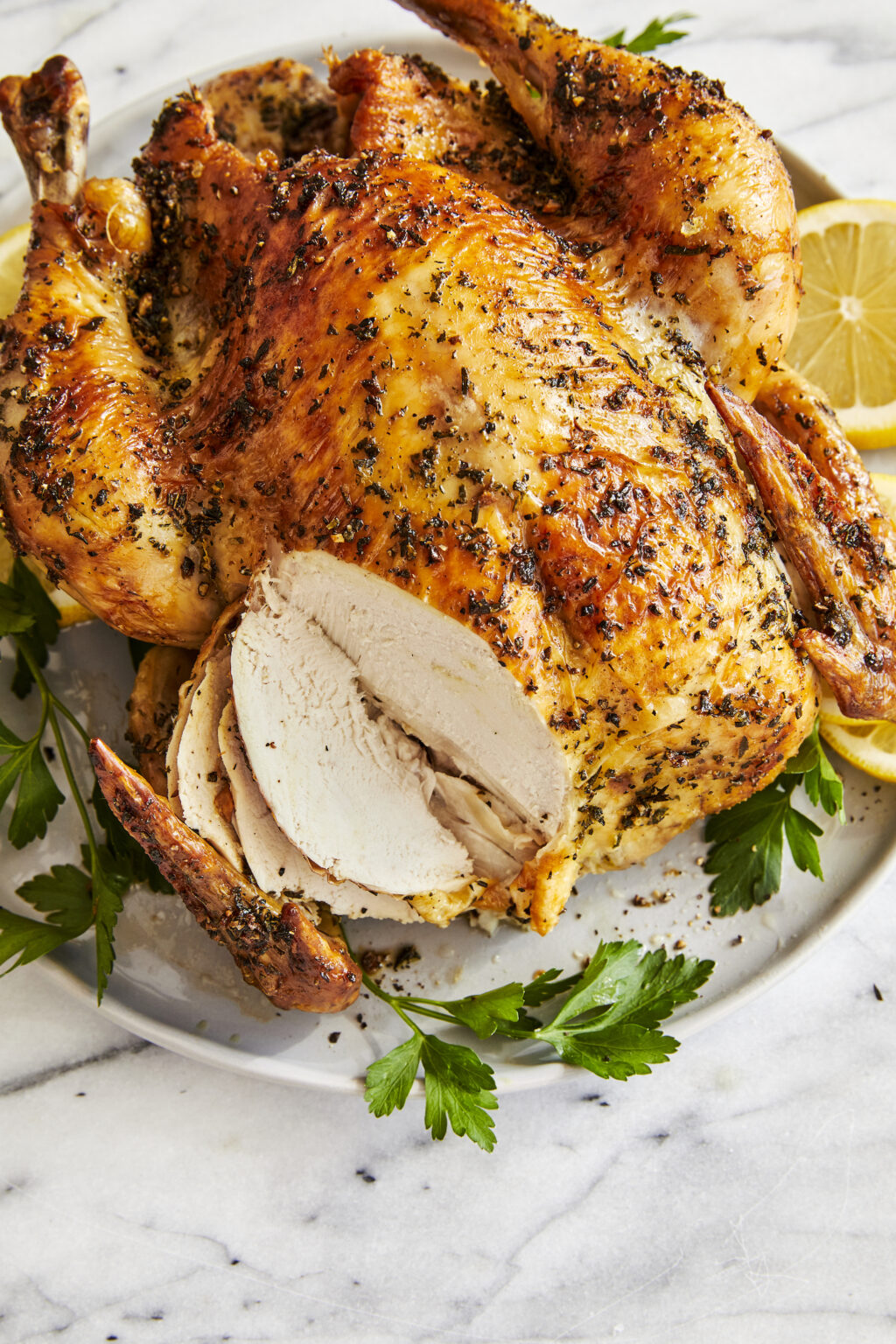 Lemon Herb Roasted Chicken Damn Delicious 