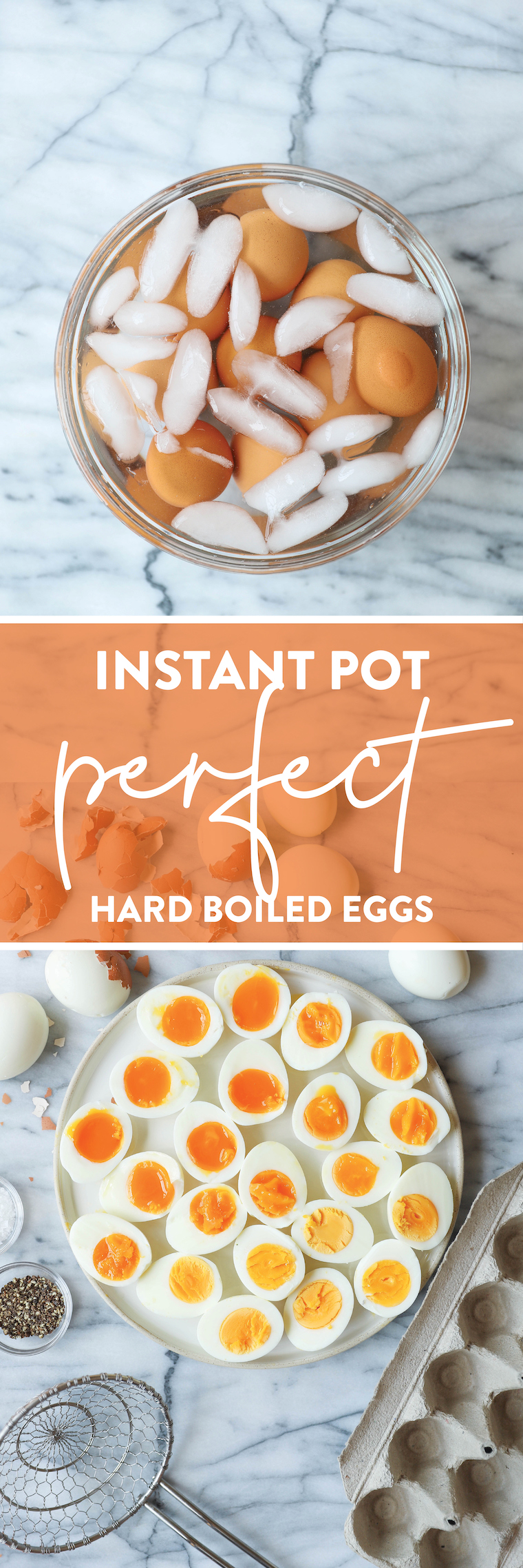 Instant Pot Perfect Hard Boiled Eggs - Now your eggs will come out absolutely perfect every time in the pressure cooker! All you need is 3-7 min! That’s it!
