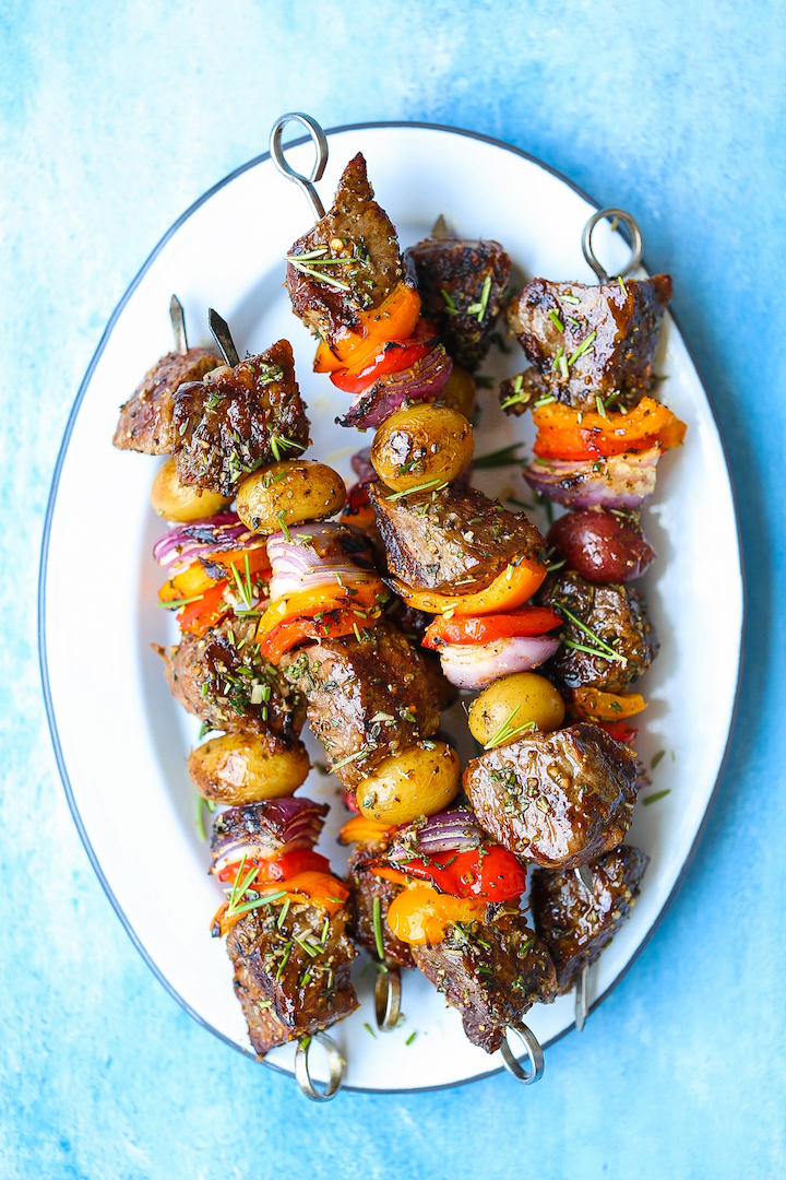 Steak kabobs in the hotsell oven broiler