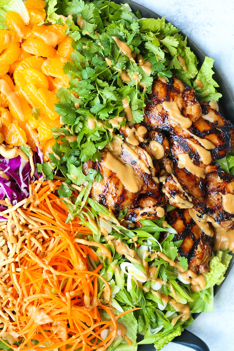 Asian Chicken Salad - Damn Delicious
