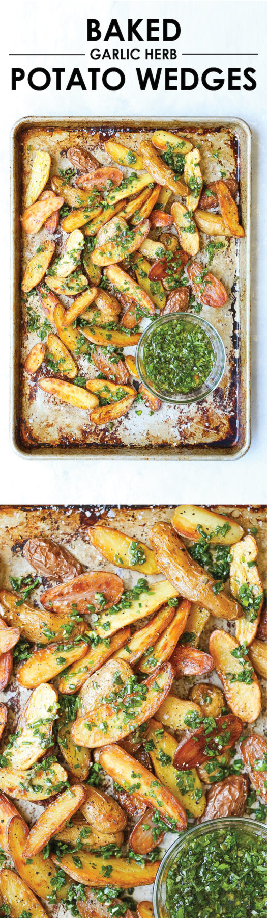 The Best Garlic Baked Potato Recipe Damn Delicious