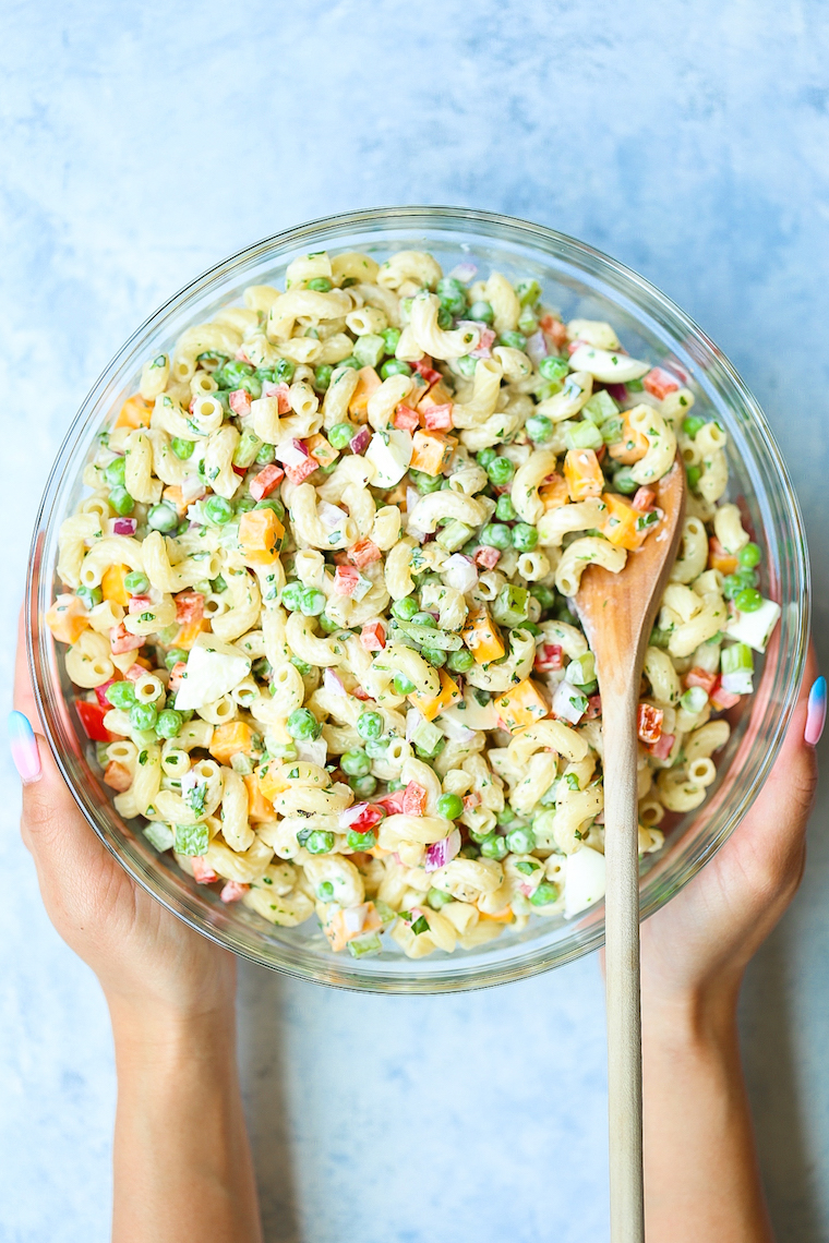 old fashioned macaroni salad recipe for 50