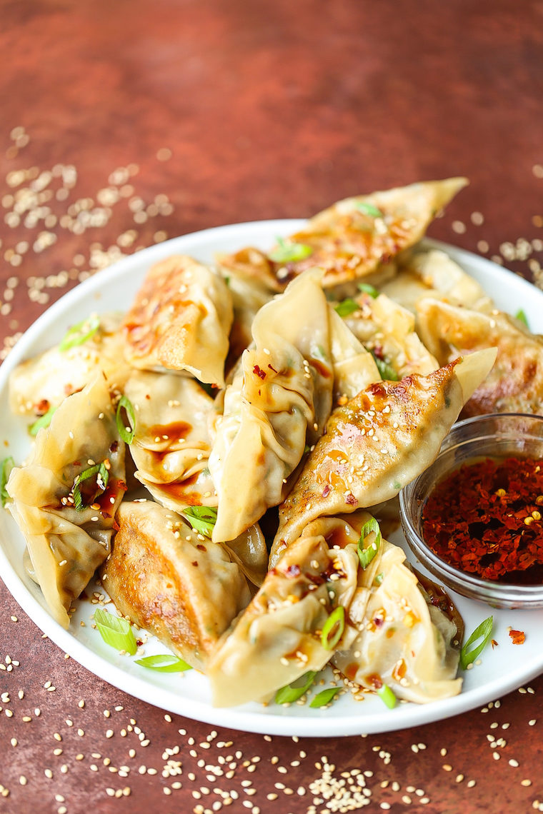 Vegetable Potstickers - Damn Delicious