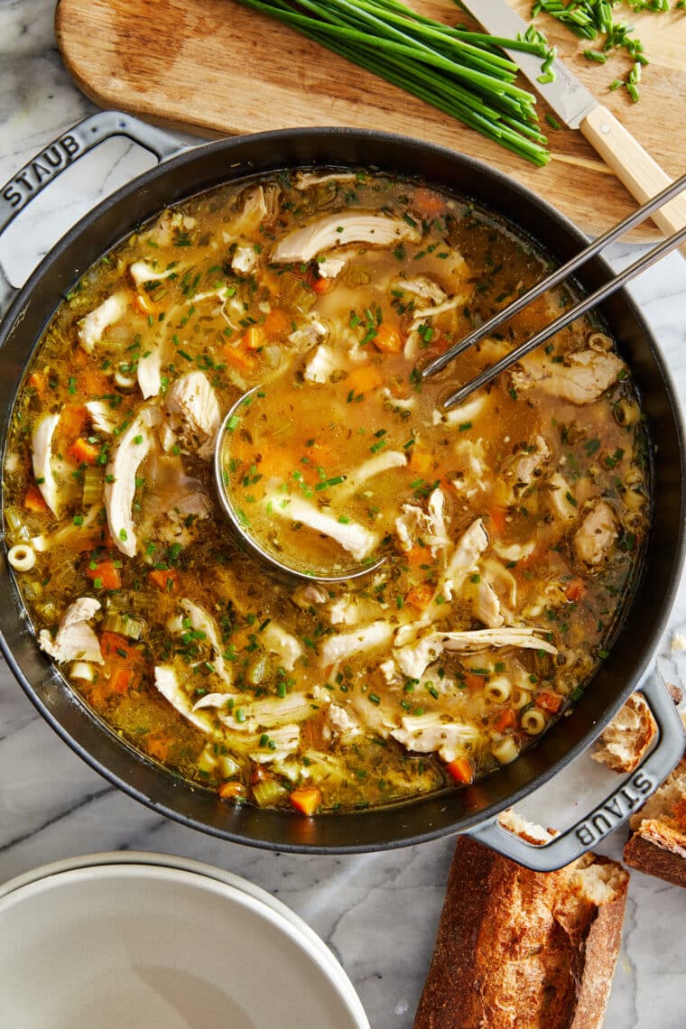 Classic Chicken Noodle Soup Recipe by Tasty