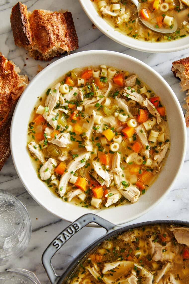 Cozy and Delicious Healthy Chicken Soup - All the Healthy Things