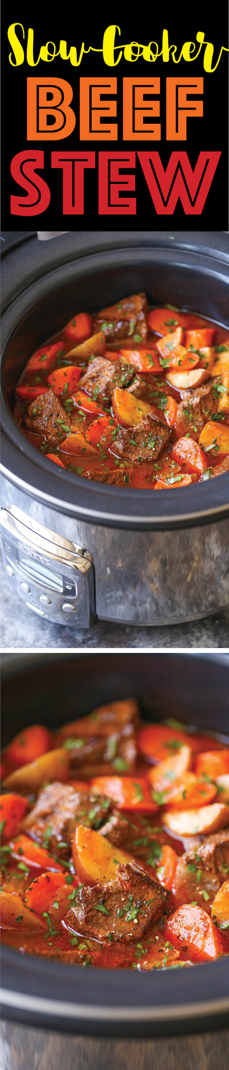 Slow Cooker Beef Stew Damn Delicious