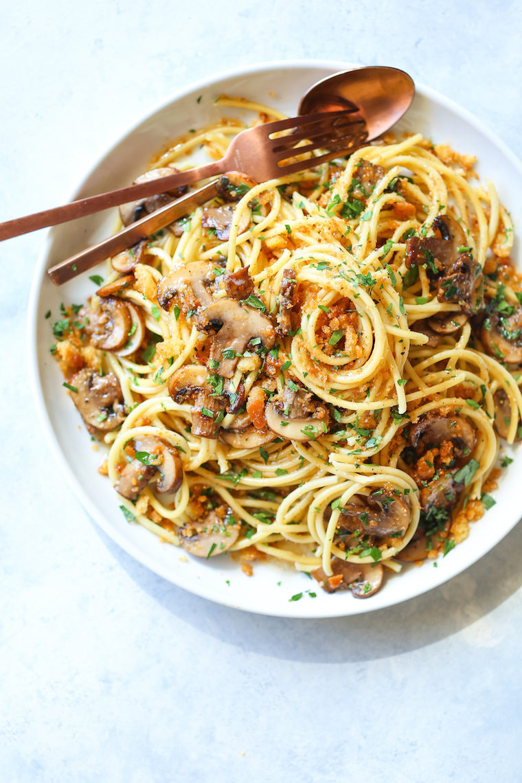 Brown Butter Mushroom Pasta - Damn Delicious