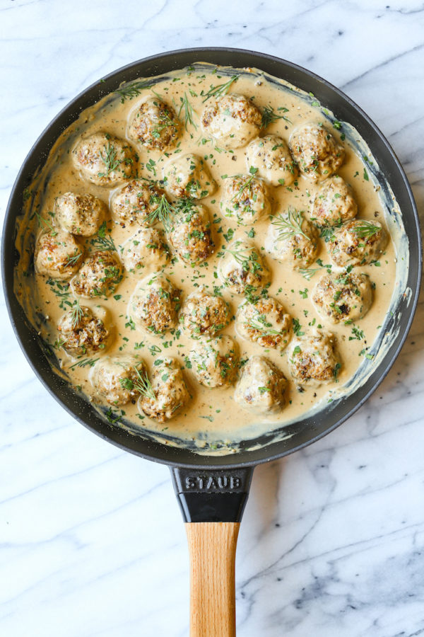 Instant Pot Swedish Meatballs Damn Delicious