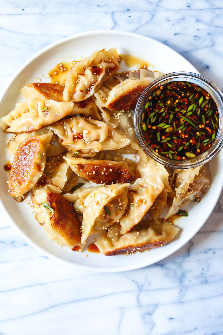Pork and Kimchi Potstickers – Voyager’s Cove