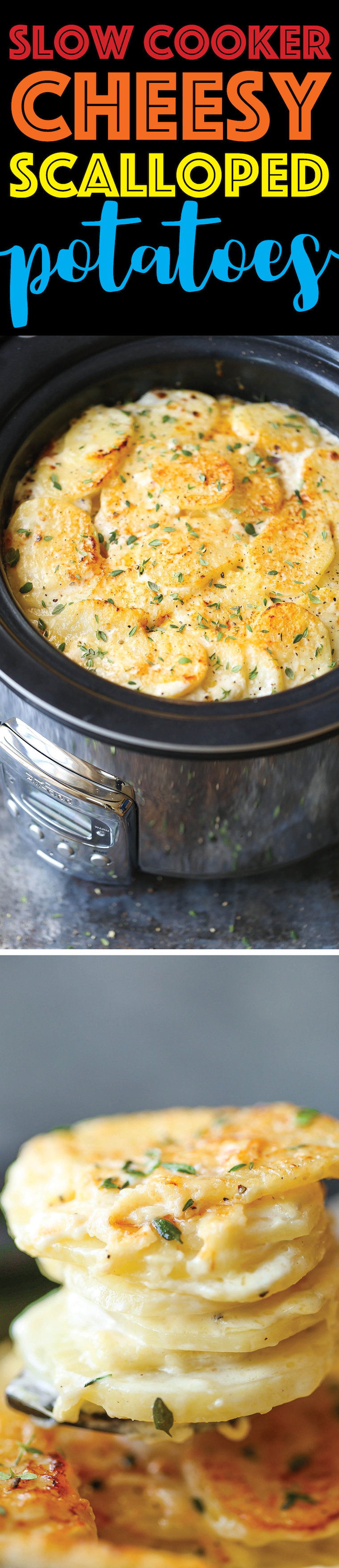 Best Crock Pot Scalloped Potatoes Recipe Ever - Slow Cooker Scalloped ...